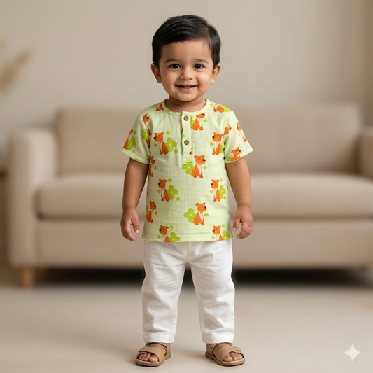 Dogs Print Unisex Co-ord set