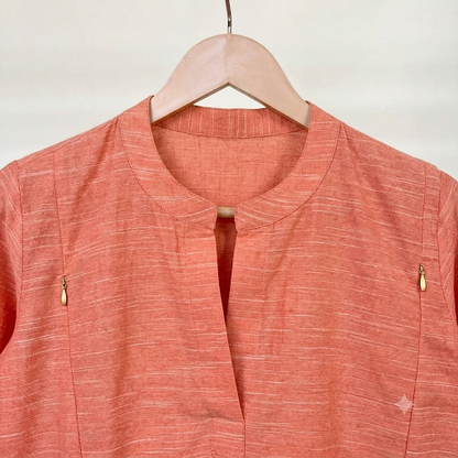 'Nurture' Orange Co-Ord Set- Maternity and Nursing Essentials