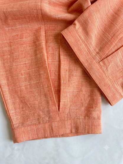 'Nurture' Orange Co-Ord Set- Maternity and Nursing Essentials