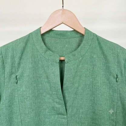'Nurture' Green Co-Ord Set- Maternity and Nursing Essentials