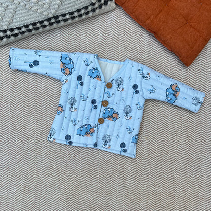 The Elephant Clan Muslin Jacket for Kids