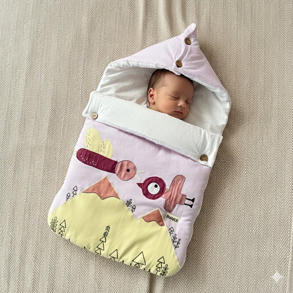 Birds in the Sky - Baby Carrier Nest