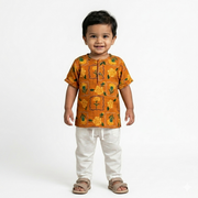 Marigold Orange Unisex Co-ord set