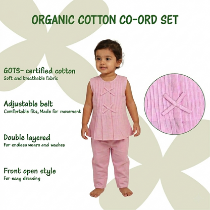 Organic Cotton 'Happiness' Coord Lavender
