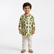 Organic Cotton Unisex 'Bahut Khoob' Kurta Set