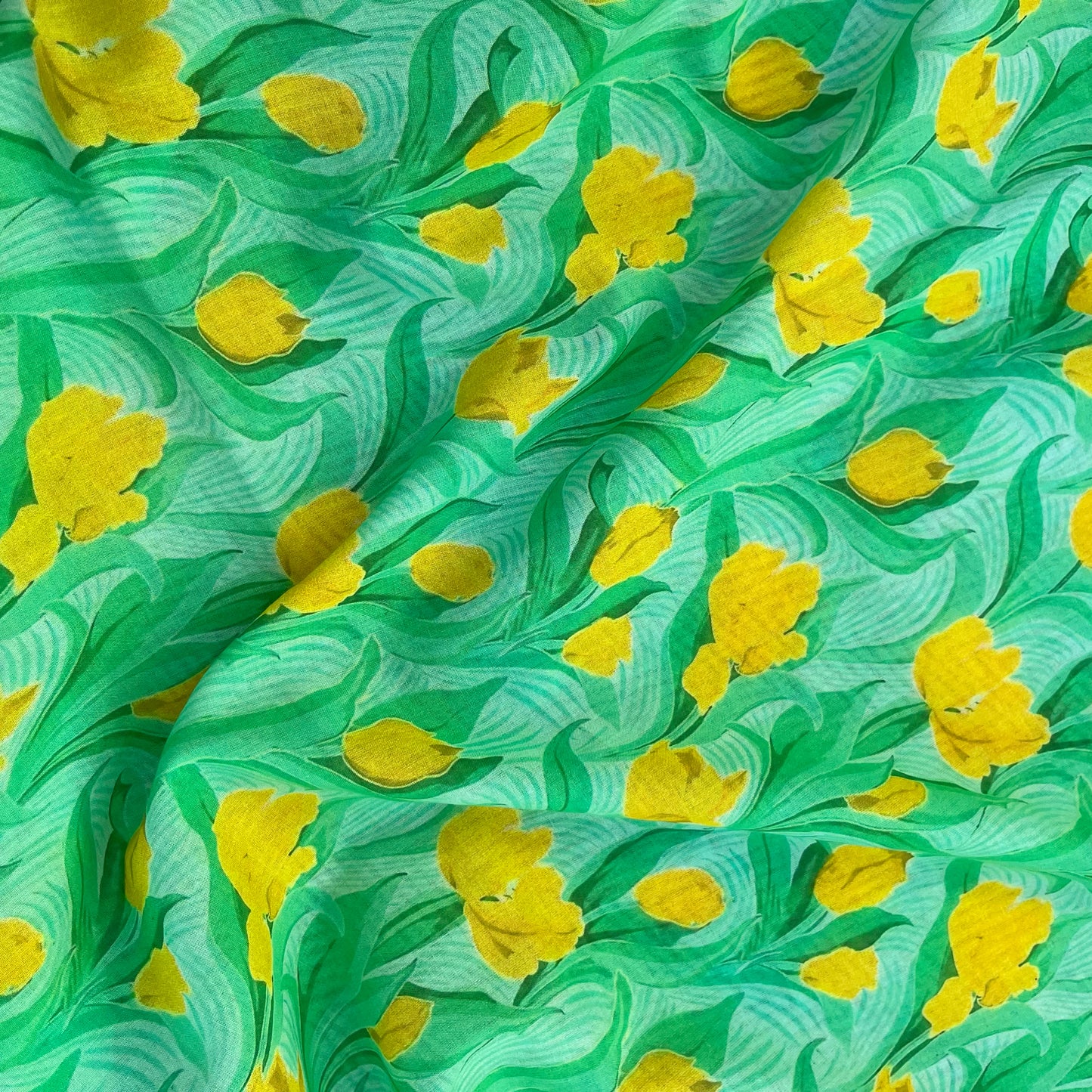 Organic Cotton Swaddle Wrap- Tulip and Pink Marigold