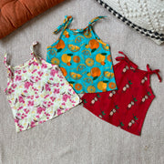 Organic Cotton Set of 3 Printed Unisex Jhablas