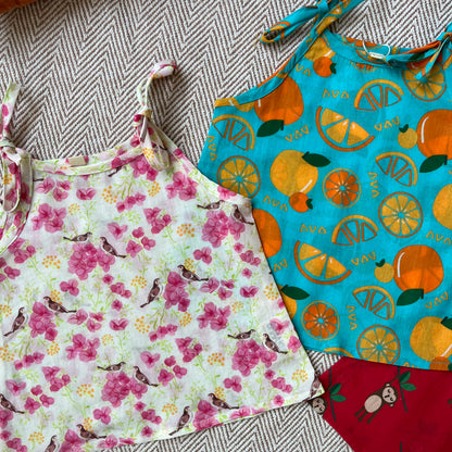 Organic Cotton Set of 3 Printed Unisex Jhablas