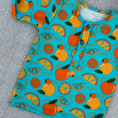 Dancing Oranges Unisex Co-ord set