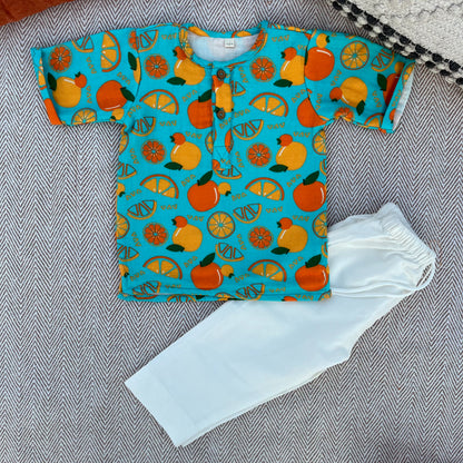 Dancing Oranges Unisex Co-ord set