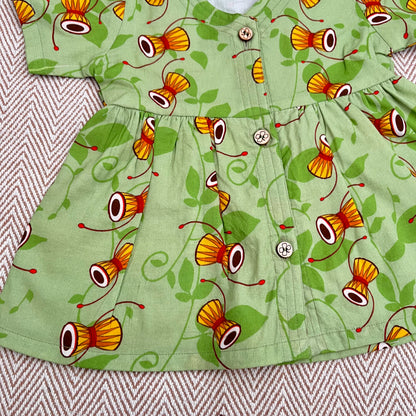 Organic Cotton Frock| Infants and Toddlers| Damru