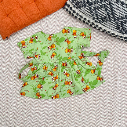 Organic Cotton Frock| Infants and Toddlers| Damru