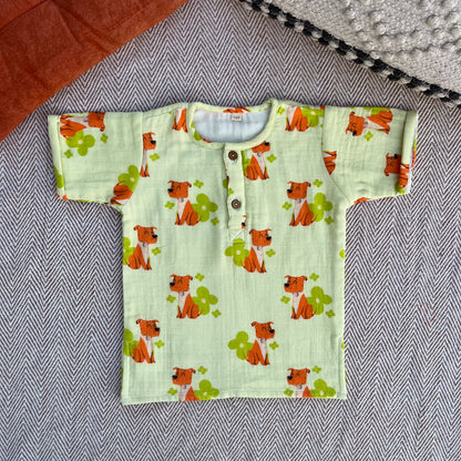 Dogs Print Unisex Co-ord set
