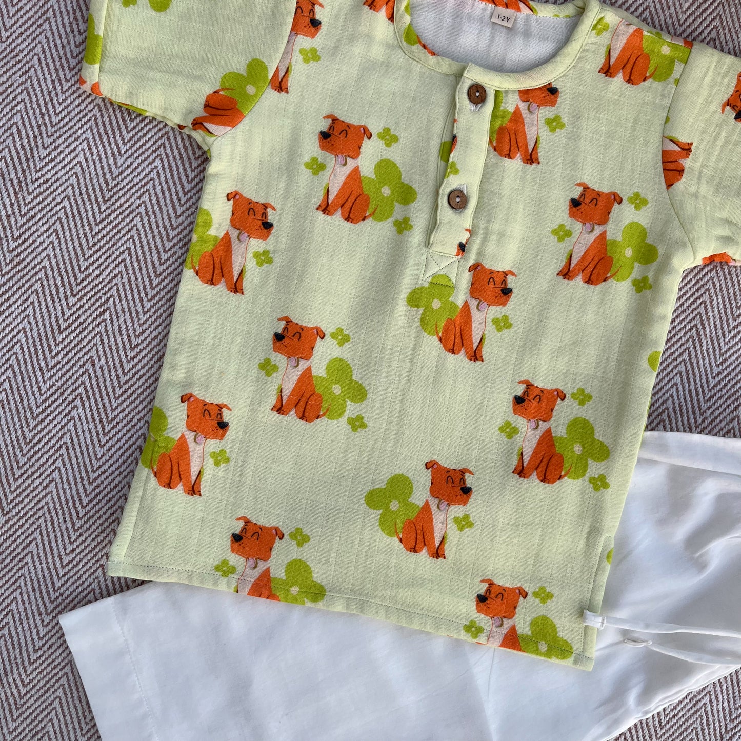 Dogs Print Unisex Co-ord set