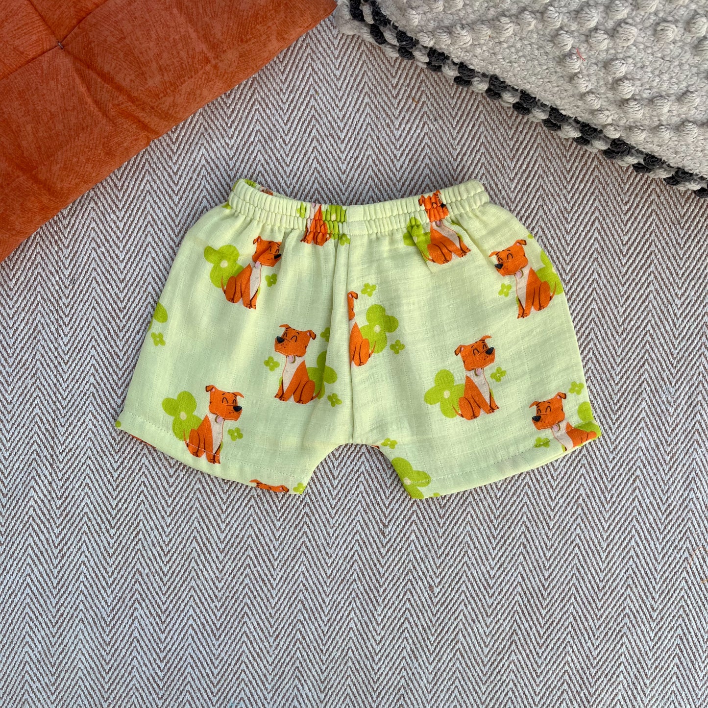 Dogs Print Muslin Set