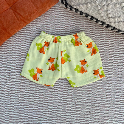 Dogs Print Muslin Set