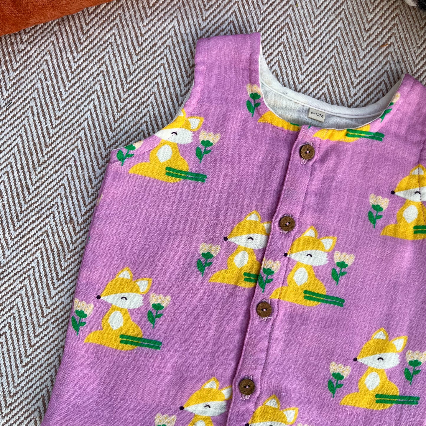 Fox Print Muslin Set