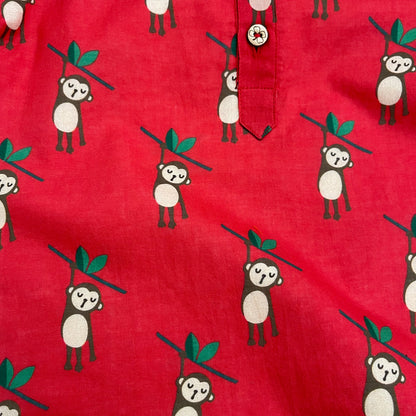 Organic Cotton Unisex Monkey Kurta
