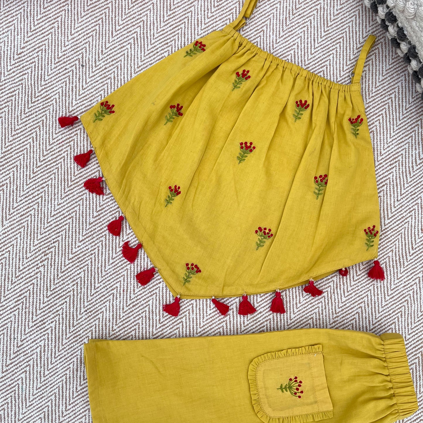 Organic Cotton Floral Sunshine Co-ord Set