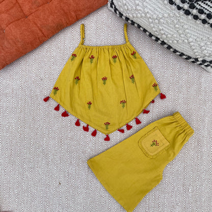 Organic Cotton Floral Sunshine Co-ord Set