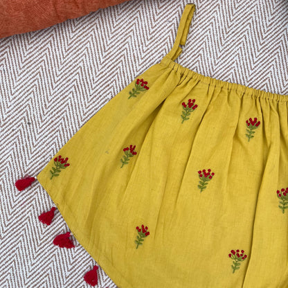 Organic Cotton Floral Sunshine Co-ord Set
