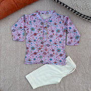 Kota Doriya Rakhi kurta set for Boys