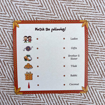Bhaakur- Pack of 5 Cue Cards- Raksha Bandhan