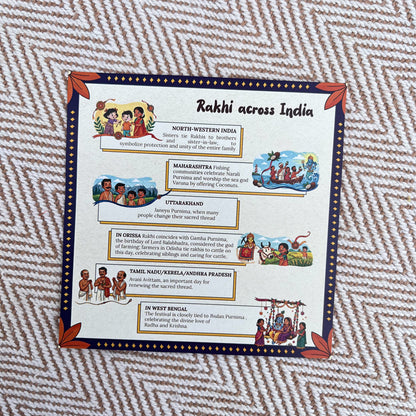 Bhaakur- Pack of 5 Cue Cards- Raksha Bandhan