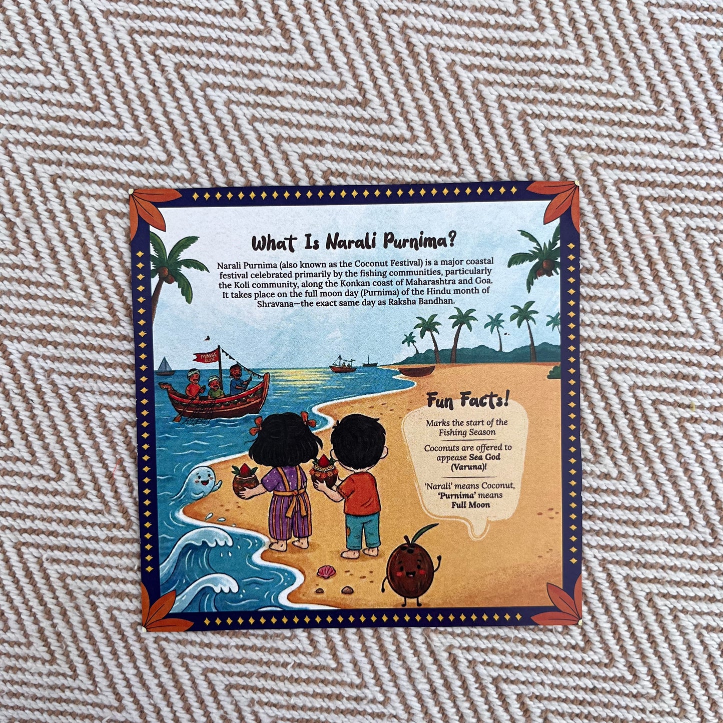 Bhaakur- Pack of 5 Cue Cards- Raksha Bandhan