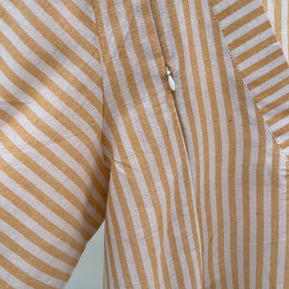 'Maatri' Beige Striped Co-ord Set- Maternity and Nursing Essentials