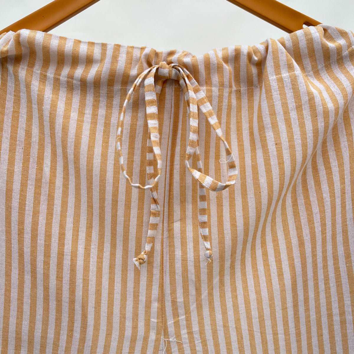 'Maatri' Beige Striped Co-ord Set- Maternity and Nursing Essentials