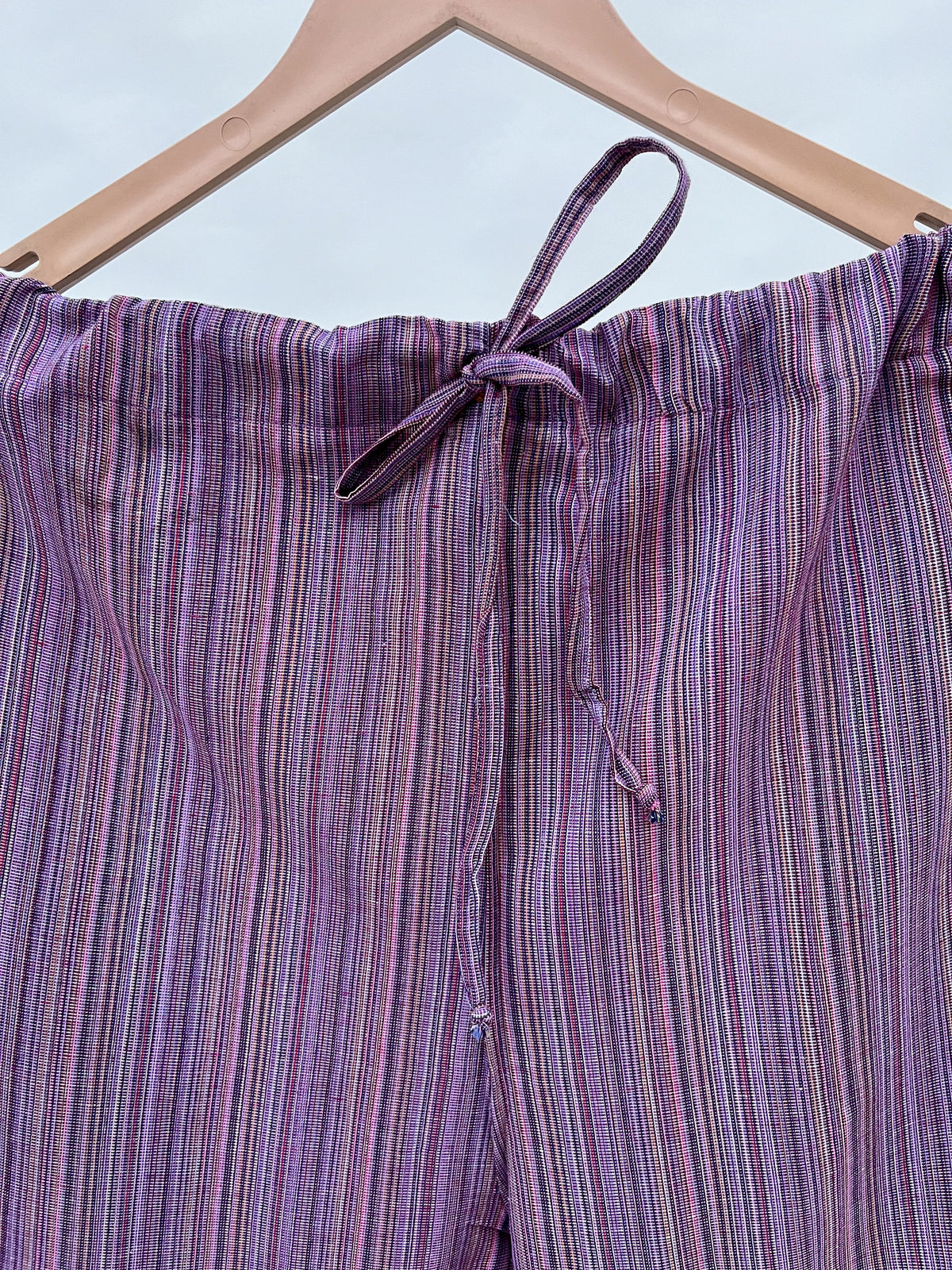 'Maatri' Purple Striped Co-ord Set- Maternity and Nursing Essentials