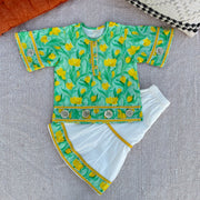 Pure Chanderi Silk Gota Patti Kurta set