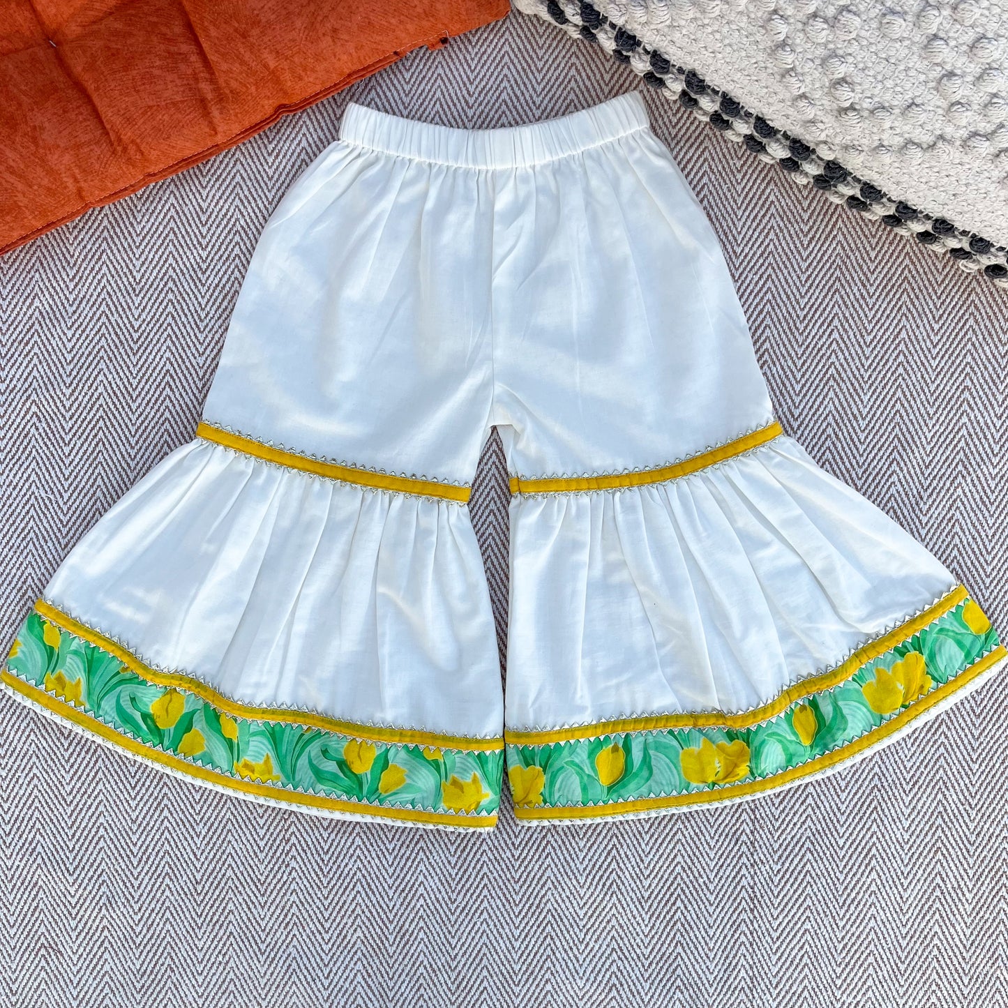 Pure Chanderi Silk Gota Patti Kurta set