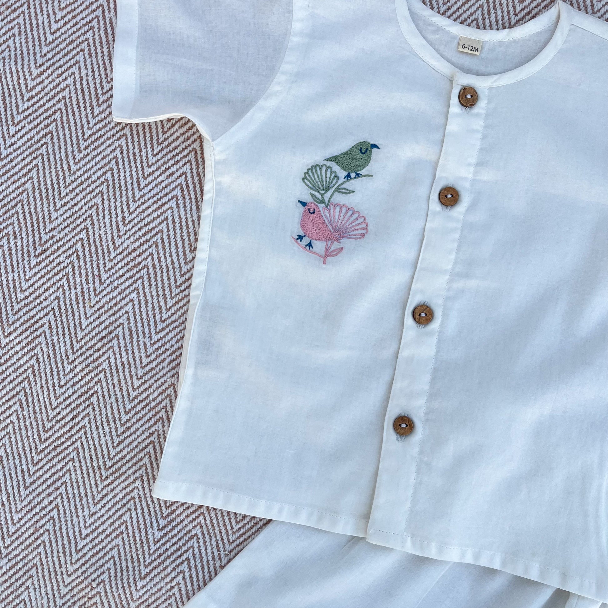 Organic cotton jhabla set for infants and toddlers-perfect for everyday comfort