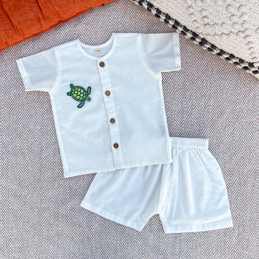 Organic cotton jhabla set for infants and toddlers-perfect for everyday comfort