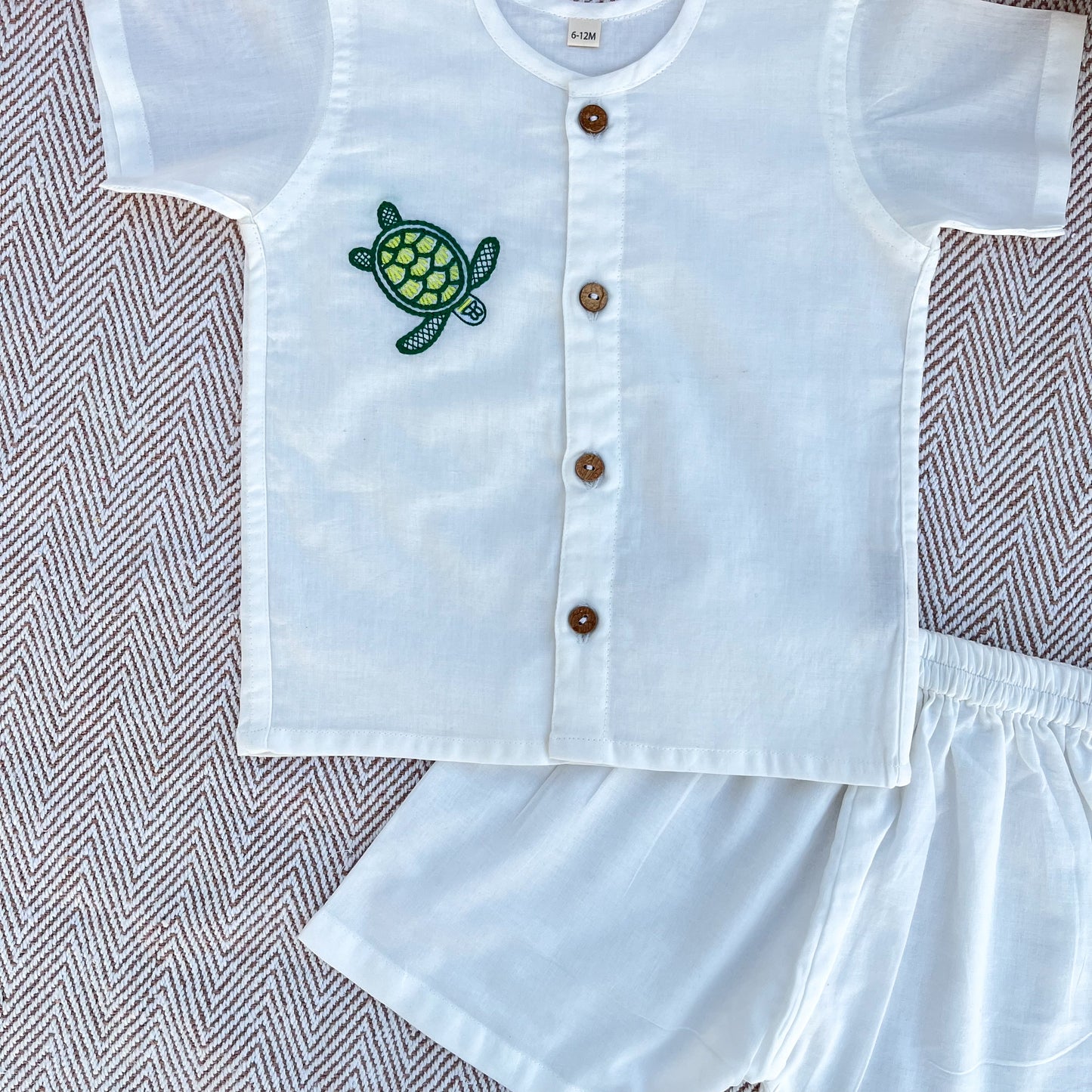 Organic cotton jhabla set for infants and toddlers-perfect for everyday comfort