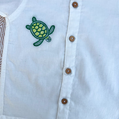 Organic cotton jhabla set for infants and toddlers-perfect for everyday comfort