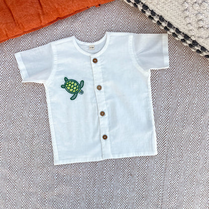 Organic cotton jhabla set for infants and toddlers-perfect for everyday comfort