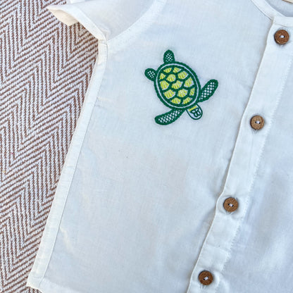 Organic cotton jhabla set for infants and toddlers-perfect for everyday comfort