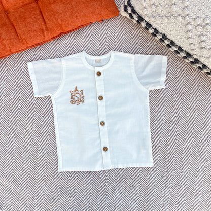 Organic Cotton Homecoming Set of 3 Jhabla Set