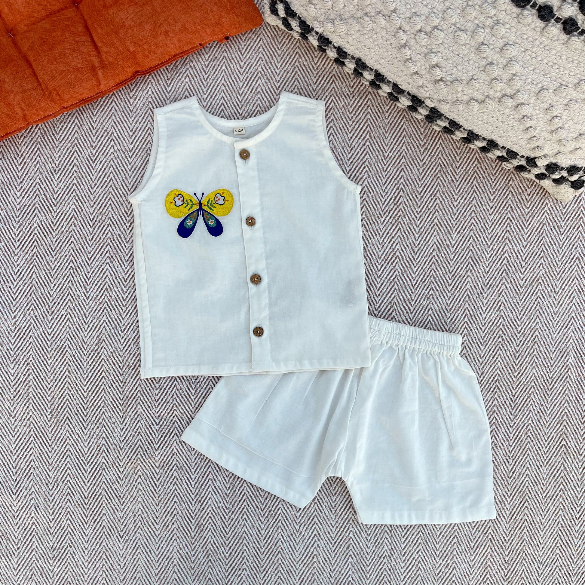 Organic cotton jhabla set for infants, toddlers and kids-perfect for everyday comfort