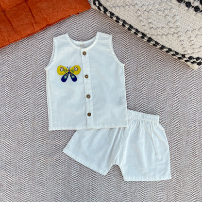 Organic cotton jhabla set for infants, toddlers and kids-perfect for everyday comfort