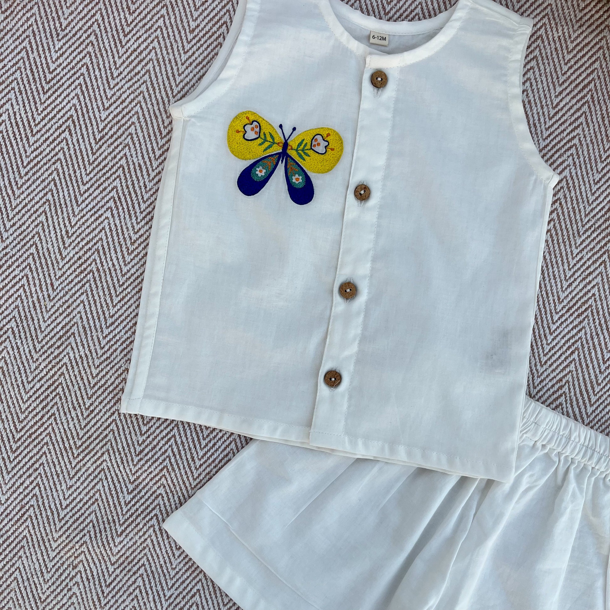 Organic cotton jhabla set for infants, toddlers and kids-perfect for everyday comfort
