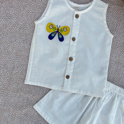Organic cotton jhabla set for infants, toddlers and kids-perfect for everyday comfort