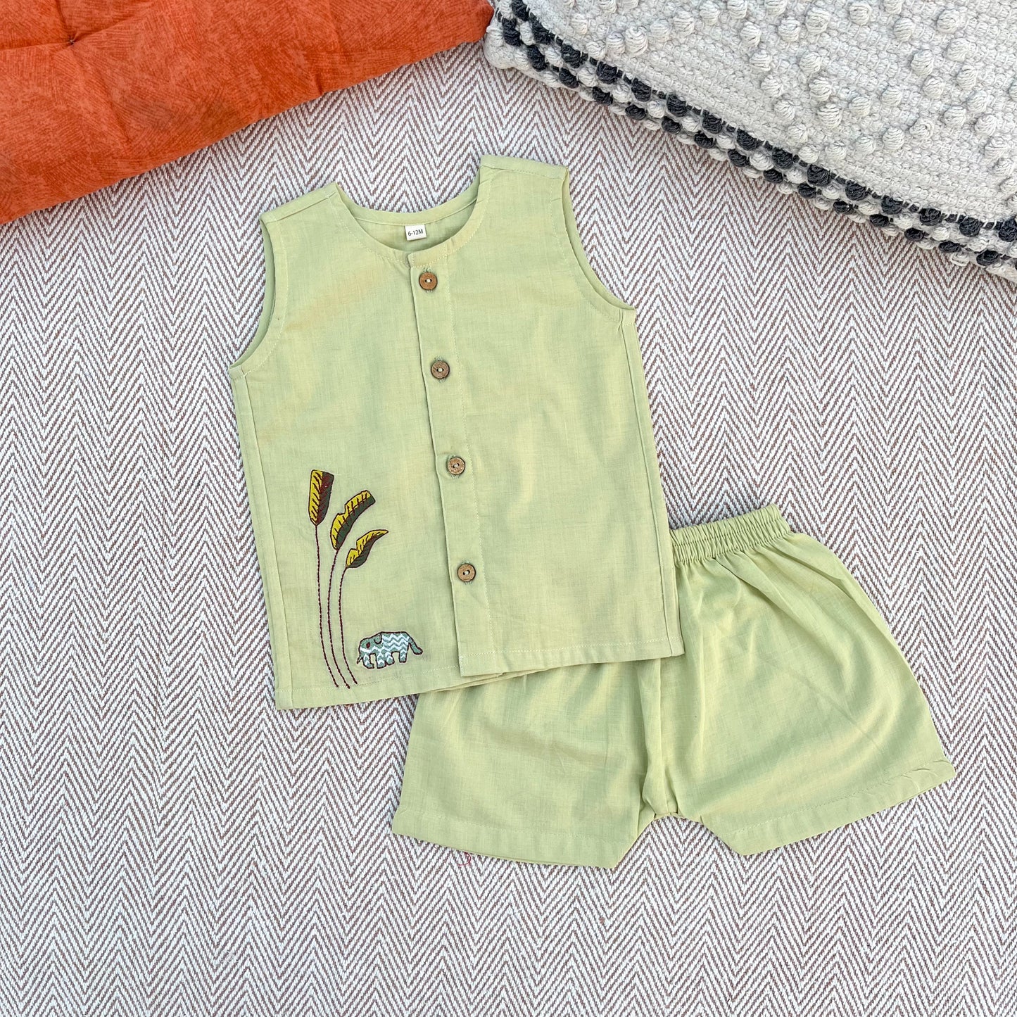 Organic cotton jhabla set for infants, toddlers and kids-perfect for everyday comfort