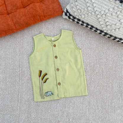 Organic cotton jhabla set for infants, toddlers and kids-perfect for everyday comfort