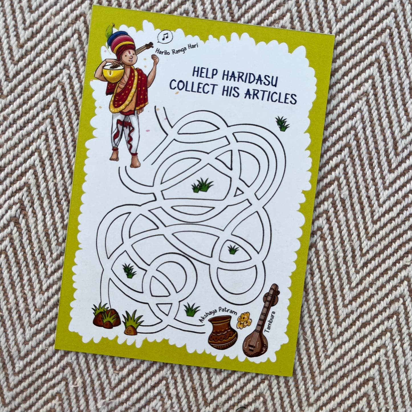 Bhaakur- Pack of 4 Cue Cards- Telangana