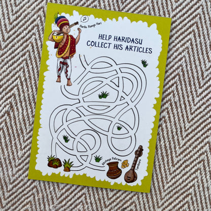 Bhaakur- Pack of 4 Cue Cards- Telangana