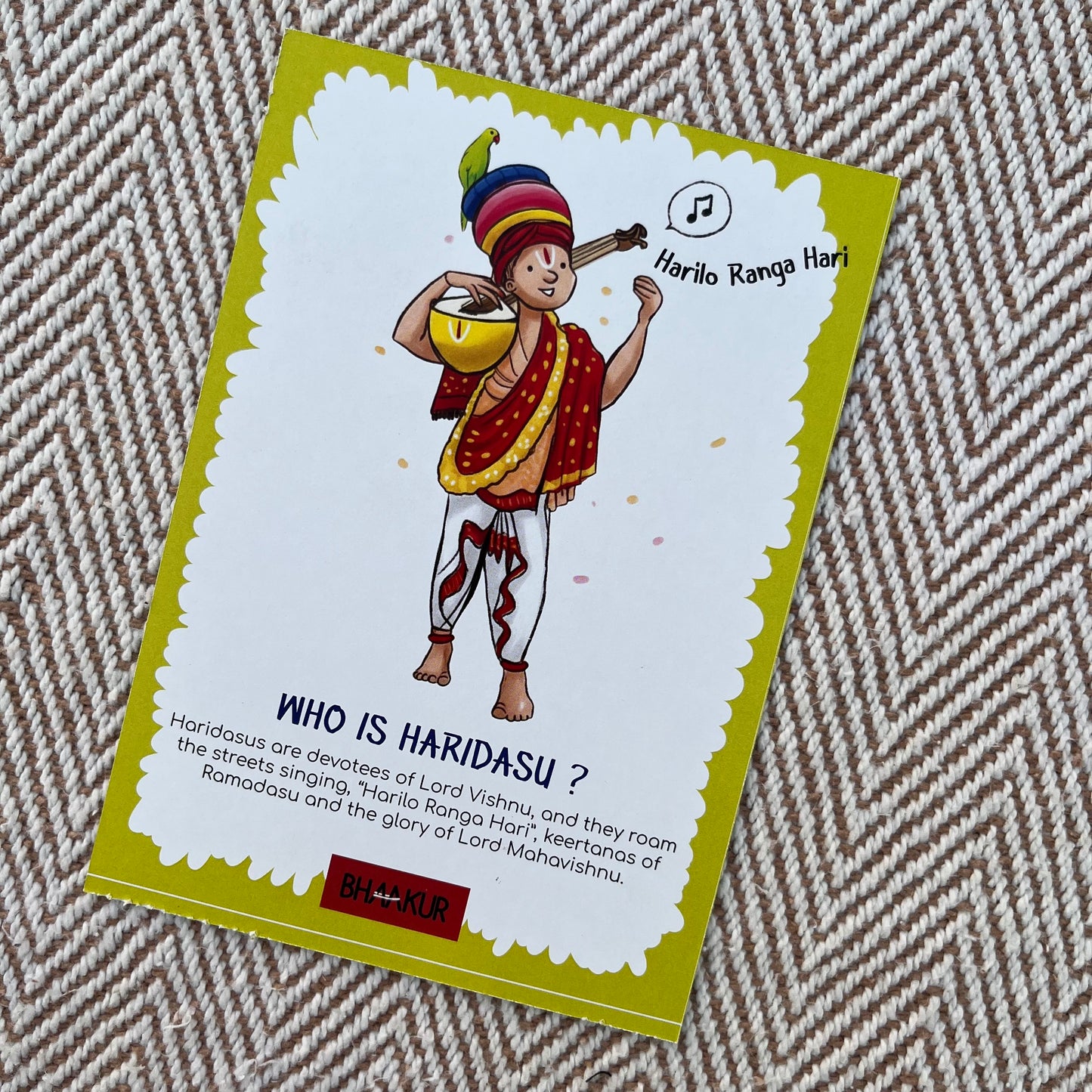 Bhaakur- Pack of 4 Cue Cards- Telangana